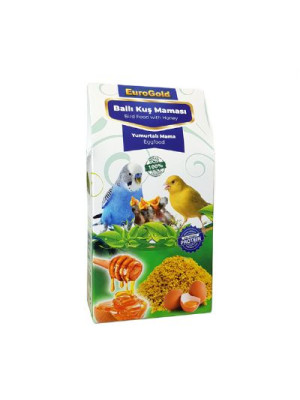 EUROGOLD BALLI YUMURTALI KUŞ MAMASI 100 GR